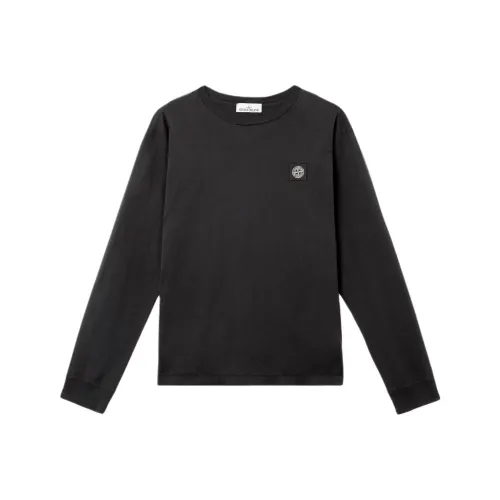 Stone Island Черные Мужские T-Рубашки