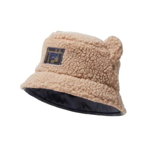 FENDI Полиэстер Шапки-бини Детский Коричневый