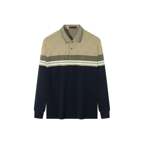 SEVEN Khaki Мужская Поло