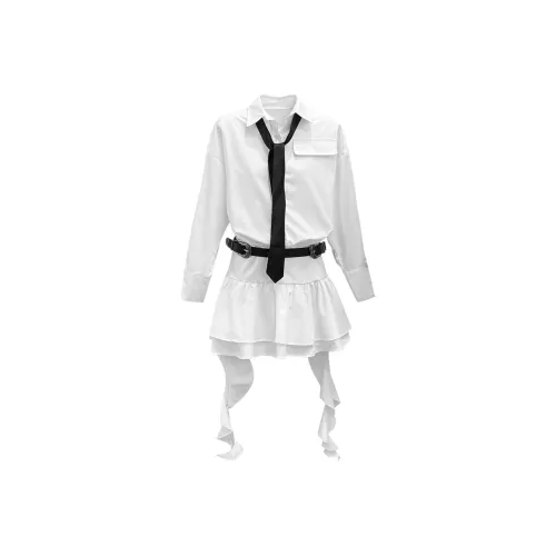 BELOVED STARRY Длинное платье с длинными рукавами женское