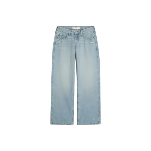 Hollister Blue Women's Jeans Hollister Синий Женские Джинсы