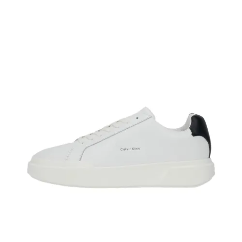 CKJ CALVIN KLEIN JEANS Скейтборд Кроссовки Низкие Белый и Черный Мужской