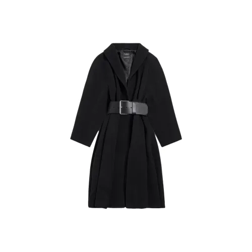 Balenciaga FW25 Зимняя коллекция Пальто Регулярный крой Женское