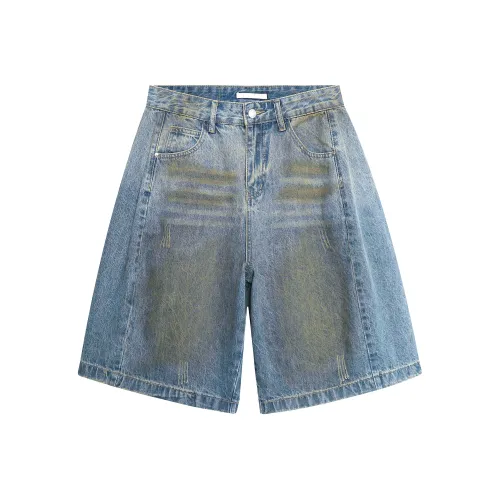 0123Start Again Синий Унисекс Джинсы