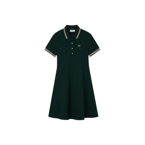 LACOSTE Collaboration SS25 Короткий рукав Платье Женское