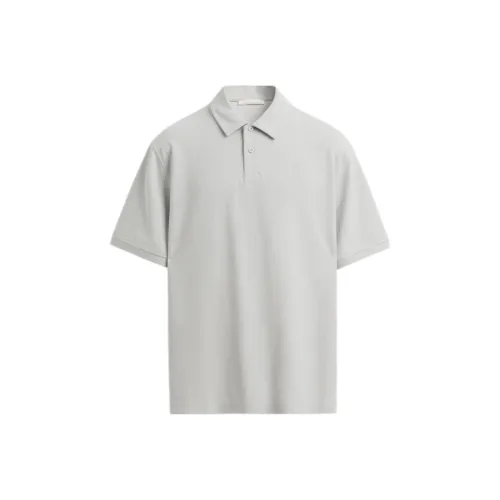 ZARA Синий Серый Мужская Поло