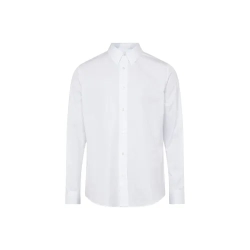 CELINE Новый MEN'S COLLECTION Мальчик Кукла FW22 Рубашка Мужской Белый