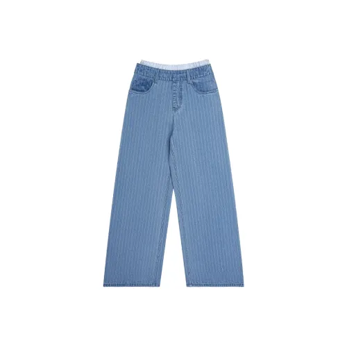 CALLED BACK Синий Женские Джинсы