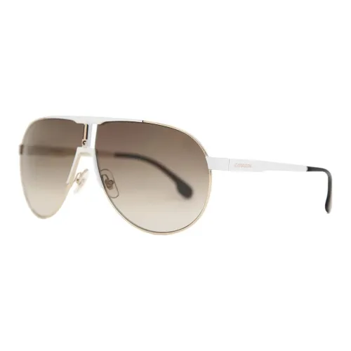 CARRERA Металл Aviator Солнцезащитные очки Унисекс Белый