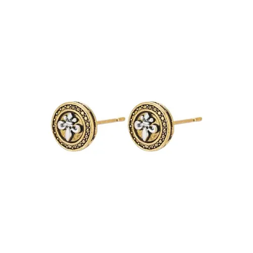 ATPLAY Copper Stud Earrings Women's ATPLAY Медные серьги-гвоздики женские