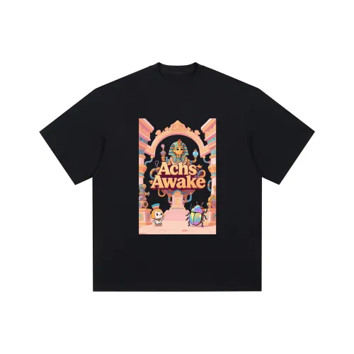 ACHS AWAKE Короткий рукав T-рубашки унисекс