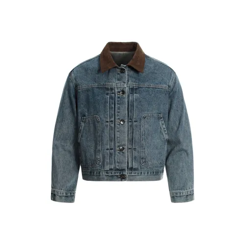 GBXM Синий Унисекс Джинсовые куртки