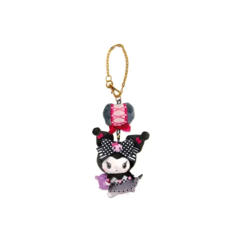 Санрио My Melody Kuromi 50th Anniversary Wa 20th Годовщина Памятные Выпуски Куклы Плюшевый Брелок 9 см Рекомендуемый Рост