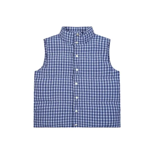 ADXKM Синий Клетка Женская Пуховая Куртка