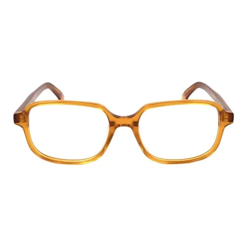 Retrosuperfuture Ацетат Квадратные Оправы для Очков Женские Оранжевые