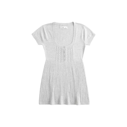 Hollister Серые Женские T-рубашки