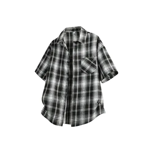 EDRPIUS Короткий рукав рубашка унисекс