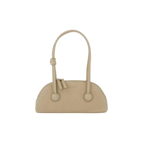 MARGESHERWOOD Телячья кожа Сумка через плечо Стандартная Женская Бежевая