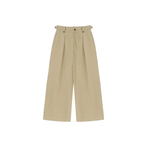 ROMI STUDIO Khaki Женские Повседневные Брюки