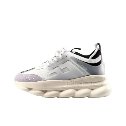 VERSACE CHAIN REACTION VERSACE Низкий Топ Повседневная Обувь Женская Белая