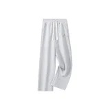 [Тяжелый полиэстер-хлопок] Фотиния серый (HB Бобовый следы логотип на штанах)