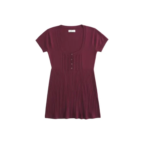 Hollister Red Женские T-рубашки