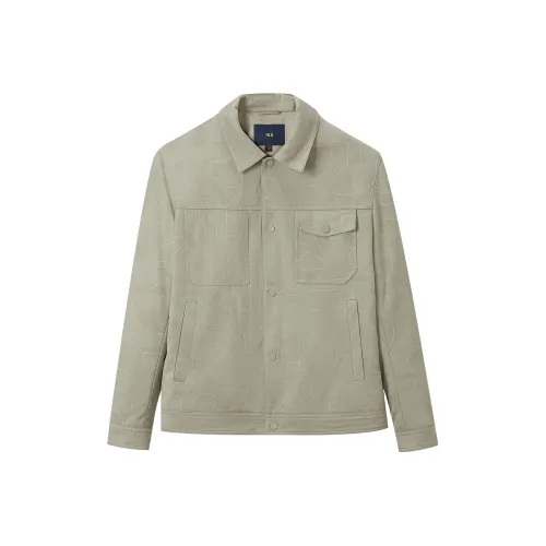 HLA Хаки Цветочный D5 Мужские Куртки