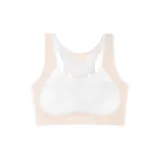 Элегантный розовый [Crossback Цветовой блок Дизайн]