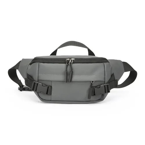 Single Warehouse Нейлоновая Сумка через плечо Стандартная Мужская Серый Черный Синий