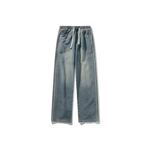 POINTLIMIT Blue Unisex Jeans POINTLIMIT Синий Унисекс Джинсы