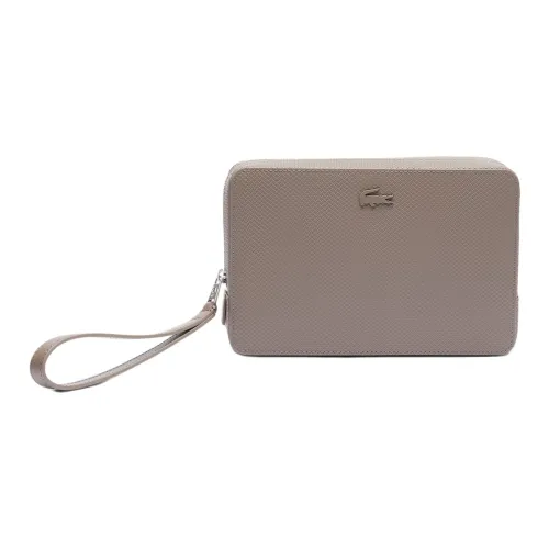 LACOSTE Кожа Клатч Мужской Коричневый