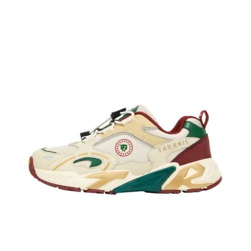 TARANIS Беговые кроссовки Ванильный лед Rice Бордово-красный FLOATING Золотой Детский