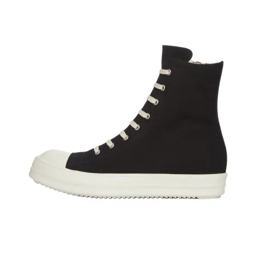 Rick Owens DRKSHDW Высокие кеды женские черные