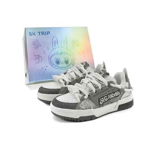 SK.TRIP Slip-resistant Амортизация Устойчивый к истиранию Дышащий Увеличение высоты Низкие кроссовки для скейтбординга Унисекс