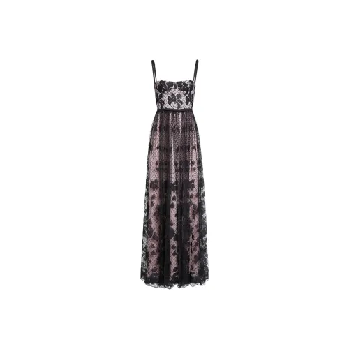 Giambattista Vall Черные Женские Слиплатья