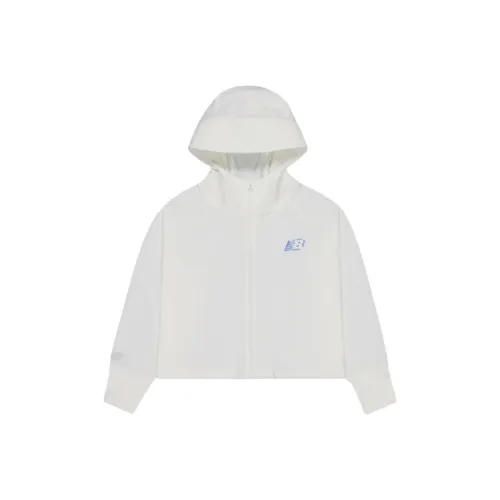 New Balance NB Куртки и пальто Белый для детей 3-7 лет