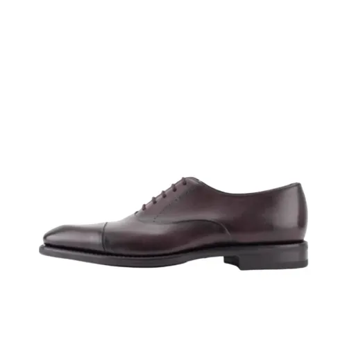 LOAKE Туфли Низкие Темно-Коричневые Мужские