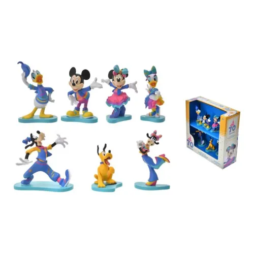 Disney x DISNEYLAND Микки Маус And Friends Disney Resort 70-летие Anniversary Celebration Фигура с принтом Наборы одежды