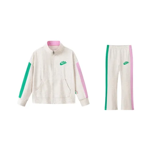 nike Повседневная спортивная одежда Осенний 2 предметный комплект для детей 3-7 лет