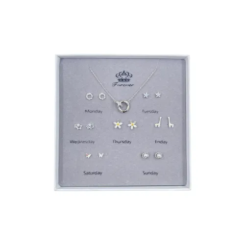 BENNISS Серьги-гвоздики из серебра 925 пробы женские