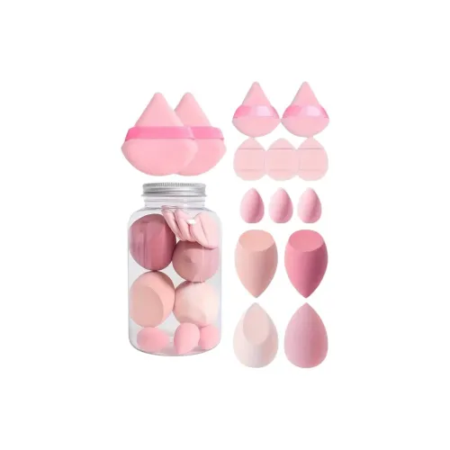 Stubborn Drift Бутылка 14 шт Розовый Одежда Наборы Макияж Губка Пальчик Розовый Хлопок Розовый Мини