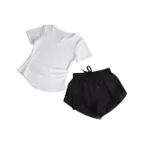 Set (Pink Top + Black Bottom)  
Комплект (Розовый Топ + Черный Низ)