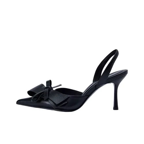 URBAN REVIVO Quiet Luxury Collection Высокие каблуки Черный Женский