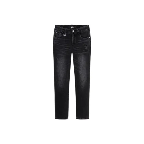 KARL LAGERFELD / Karl Lagerfeld Jeans Черные Мужские Джинсы