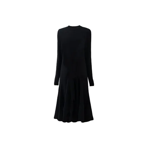 BELOVED STARRY Длинное платье с длинными рукавами женское