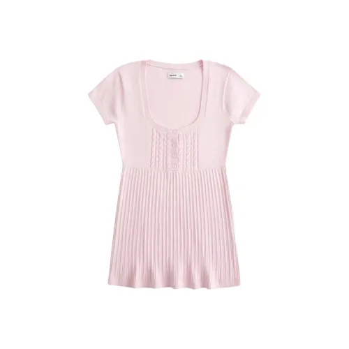 Hollister Розовые Женские T-рубашки