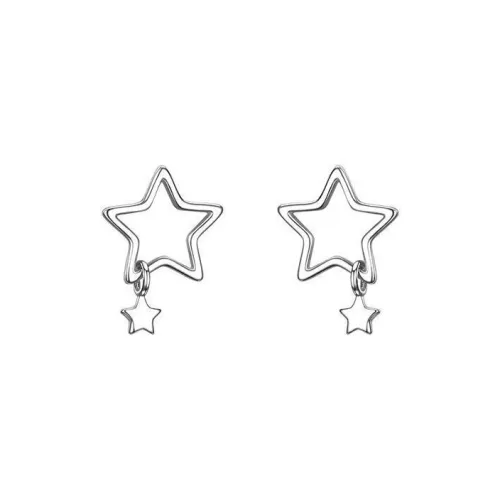 B Z Copper Alloy Stud Earrings Women's