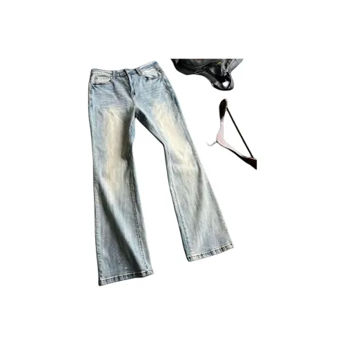 YICHEN Blue Unisex Jeans YICHEN Синий Унисекс Джинсы