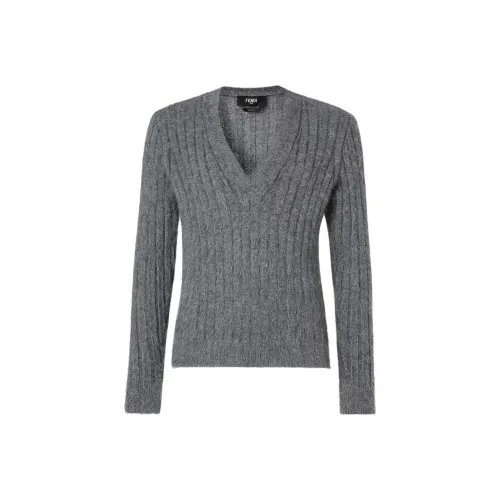 Fendi Серые Мужские Свитера