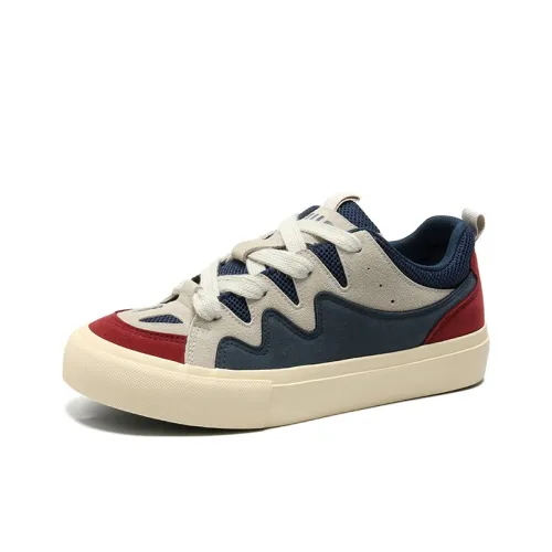 PAIBLOKS Амортизация Покрытие Поддержка Устойчивость к истиранию Противоскользящие Низкий Топ Скейтборд Кроссовки Мужские